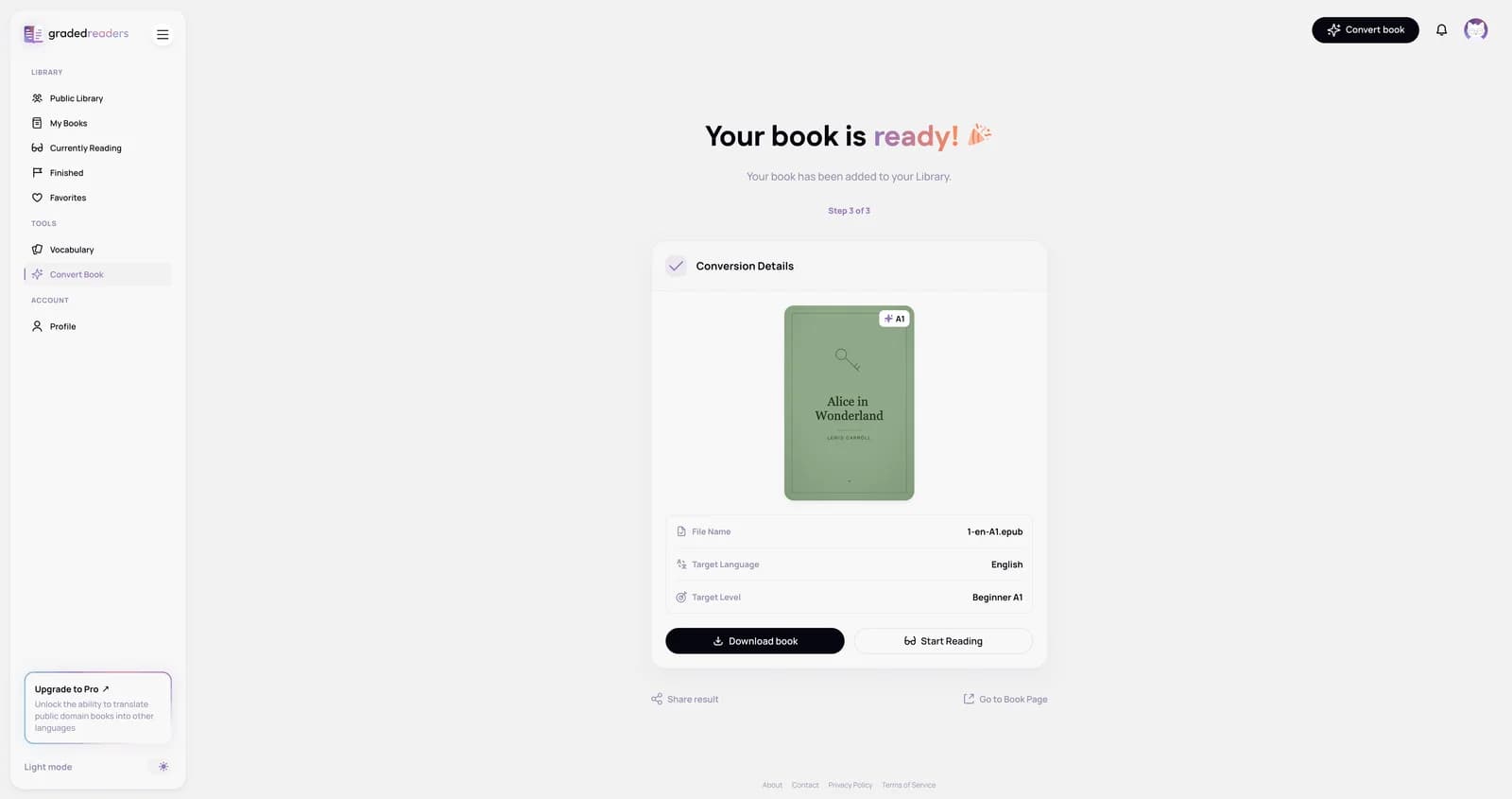 GradedReaders screenshot 6